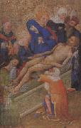 school of paris or Burgundy The Entombment of Christ (mk05) oil painting on canvas